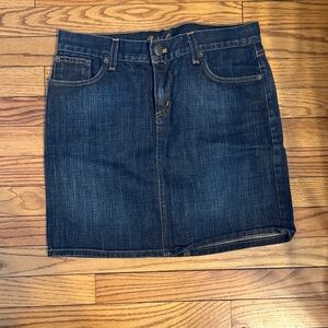 Ralph Lauren Dark Blue Denim Mini Skirt